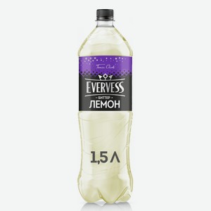 Напиток Evervess Тоник Биттер Лимон газированный, 1.5л Россия