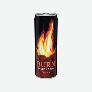 Напиток энергетический Burn Original, банка 449 мл