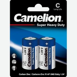 Батарейки Камелион Р14 1,5В 2шт