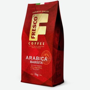 Кофе Fresco Arabica Barista натуральный жареный в зернах 1кг