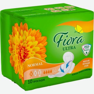 Прокладки гигиенические Fiora Ultra normal soft 10шт