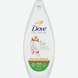 Крем-гель для душа Dove Восстанавливающий Экстракт кокоса и масло миндаля 250мл