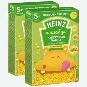 Каша  Heinz Низкоаллергенная безмолочная кукурузная, с 5 месяцев, 180 г