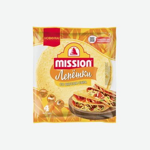 Лепешки Mission Тортильи пшеничные со вкусом сыра 166 г