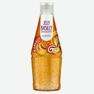 Напиток Jelly Basilly негазированный со вкусом манго и семенами базилика, 300 мл