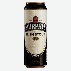 Пиво Murphy s Irish Stout темное фильтрованное 4%, 500 мл