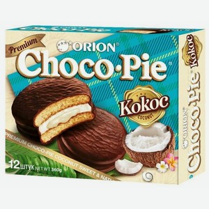 Кондитерское изделие Choco Pie Кокос 360 г
