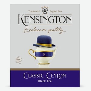 Чай черный Kensington Classic Ceylon, 100х