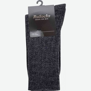Носки мужские RuSocks M-590 цвет: тёмно-серый, 27 (41-42) р-р