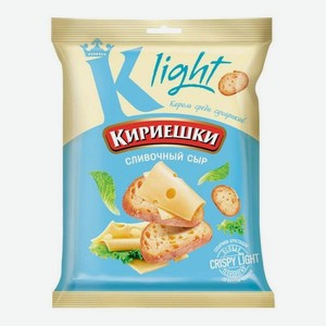 Сухарики КИРИЕШКИ Light Сливочный сыр 33г