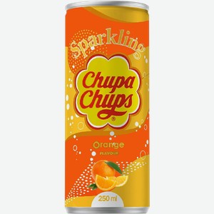 Напиток Chupa Chups сокосодержащий апельсин 250мл