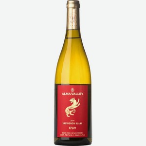 Вино Alma Valley Sauvignon Blanc белое сухое 12.5% 750мл