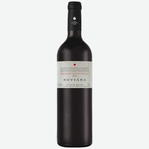 Вино Nuviana, красное, сухое, 13,5%, 0,75 л, Испания