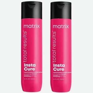 Matrix Шампунь для восстановления волос Total Results Instacure с жидким протеином, 2 х 300 мл