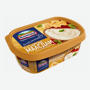 Сыр плавленый Hochland с сыром Маасдам 50% БЗМЖ 200 г