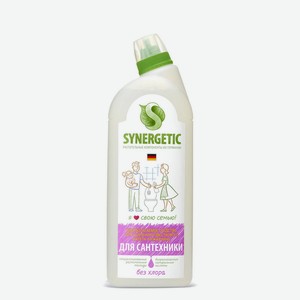 Чистящее средство Synergetic для сантехники, 1 л, пластиковая бутылка