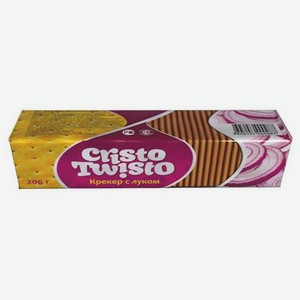 Крекеры БЕЛОГОРЬЕ Cristo Twisto с луком 205 г