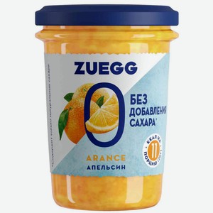 Конфитюр Zuegg Апельсин, без сахара, 220 г