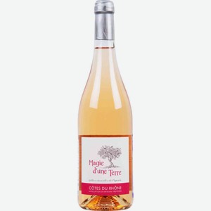 Вино Magie d une Terre розовое сухое 13 % алк., Франция, 0,75 л