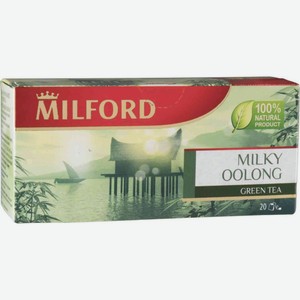 Чай зелёный Milford Milky Oolong, 20×1,75 г