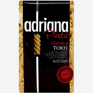 Макаронные изделия Adriana Pasta Torti №32 Classica, 500 г