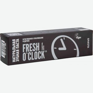 Зубная паста Spasta Fresh O clock Естественное отбеливание и детокс, 90 мл