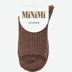Носки женские MiNiMi Inverno 3302 лапша цвет: капучино, 39-41 р-р