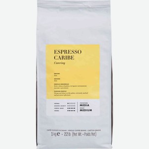 Кофе в зернах Miscela d’Oro Espresso Caribe, 1 кг