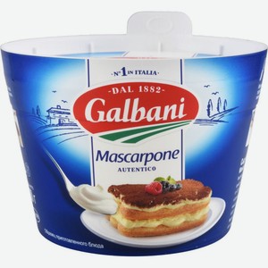 Сыр мягкий Маскарпоне Galbani 80%, 500 г