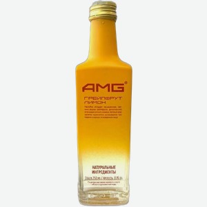 Настойка полусладкая АМГ Грейпфрут с лимоном, 0.25 л