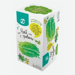 Травяной чай Командор Солнечная поляна в пакетиках 1,5 г х 20 шт