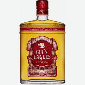 Виски Glen Eagles солодовый 3 года 40% 0.5 л