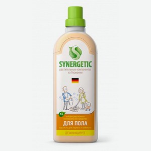 Средство для мытья пола Synergetic, 1 л, пластиковая бутылка