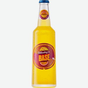 Пивной напиток Wesleys Base манго маракуйя пастеризованный 4.7% 440мл