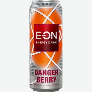 Напиток E-On Energy Drin Danger Berry газированный 450мл в магазине ...