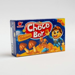 Печенье Orion Choco Boy Caramel бисквитное с карамелью, 45 г
