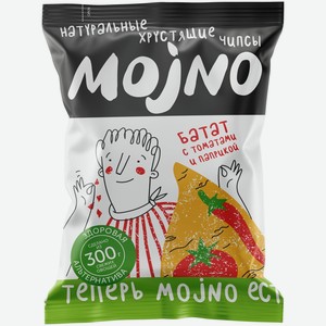 Чипсы Mojno из батата с томатом и паприкой, 75г