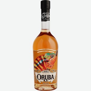Спиртной напиток Oruba Spiced Based on Jamaican Rum Gold 40% 500мл