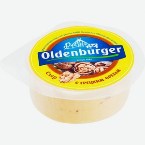Сыр полутвердый Oldenburger с грецким орехом, 50%, 350 г