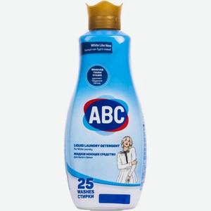 Жидкость для стирки ABC White Like New, 1,5 л