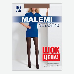 Колготки Malemi Voyage 40 den, размер 3, daino (загар)