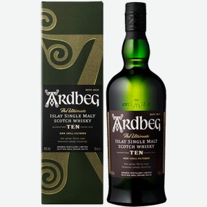 Виски Ardbeg 10 Years Old 0.7л