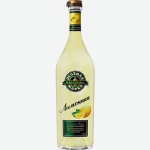 Настойка Зеленая Марка лимонная 29% 500мл