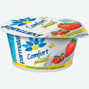 Йогурт Parmalat безлактозный клубника шиповник 130г