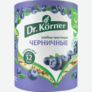 Хлебцы Dr.Korner злаковый коктейль черничные 100г