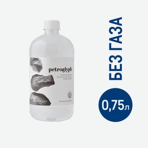 Вода Petroglyph минеральная природная столовая негазированная, 0.75л Россия
