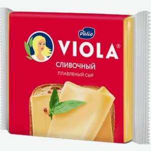 Сыр плавленый VALIO Виола Сливочный в ломтиках 140г