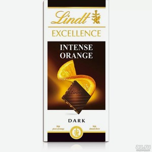 Шоколад горький LINDT Excellence Апельсин 100г