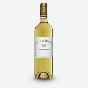 Вино Carmes de Rieussec Sauternes 2019 белое сладкое Франция, 0,375 л