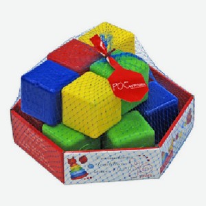 Набор кубиков «Росигрушка» Малыш Азбука+цифры, 12 деталей